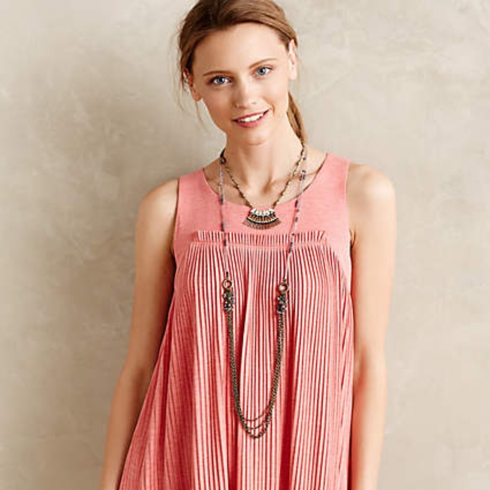 NWT Anthropologie Pleated Dress